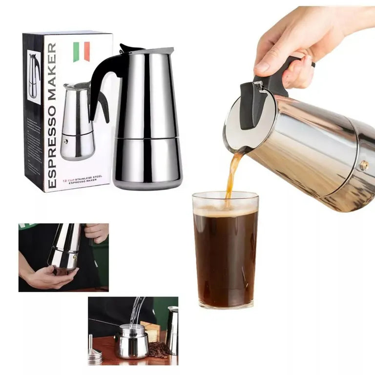Cafetera Italiana Expresso 6 Tazas