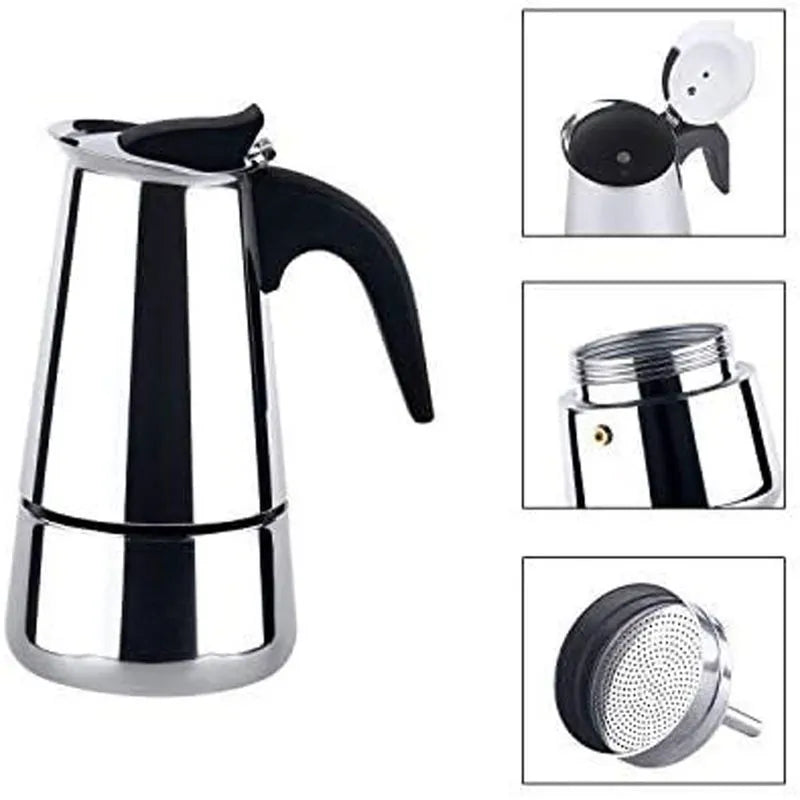 Cafetera Italiana Expresso 6 Tazas